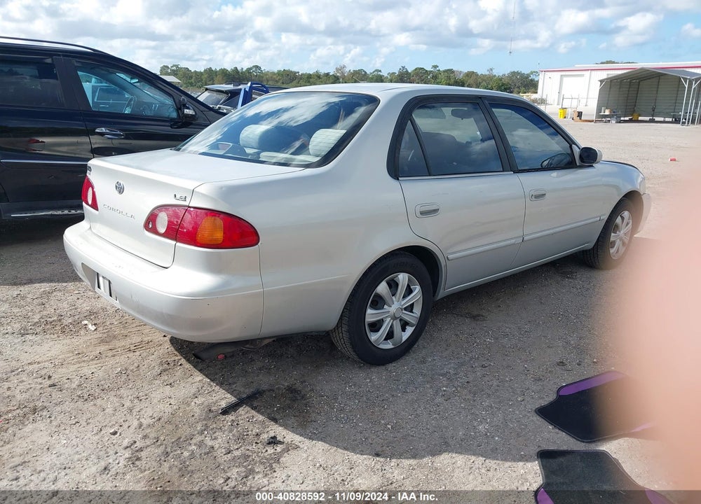 2001 TOYOTA COROLLA LE VIN: 2T1BR12E31C412899