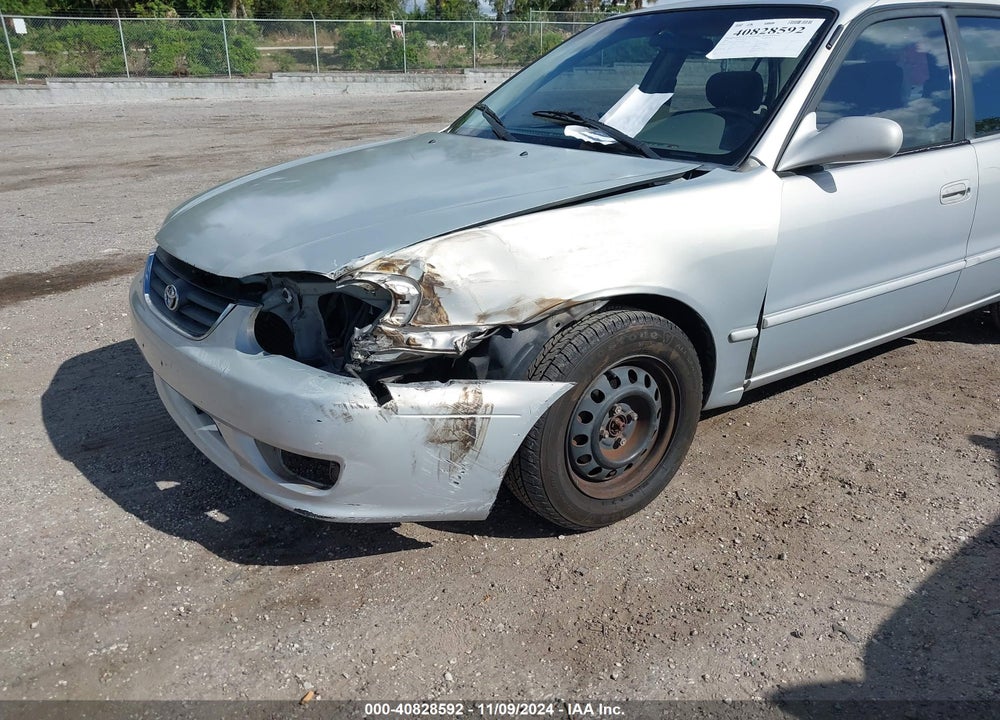 2001 TOYOTA COROLLA LE VIN: 2T1BR12E31C412899