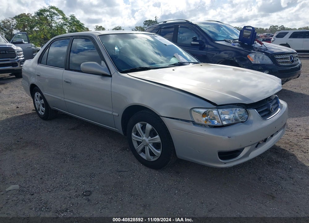 2001 TOYOTA COROLLA LE VIN: 2T1BR12E31C412899