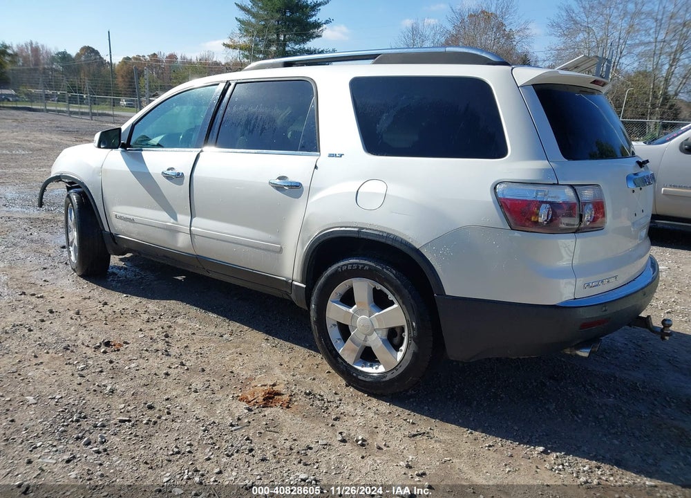 2008 GMC ACADIA SLT-2 VIN: 1GKER33718J151493