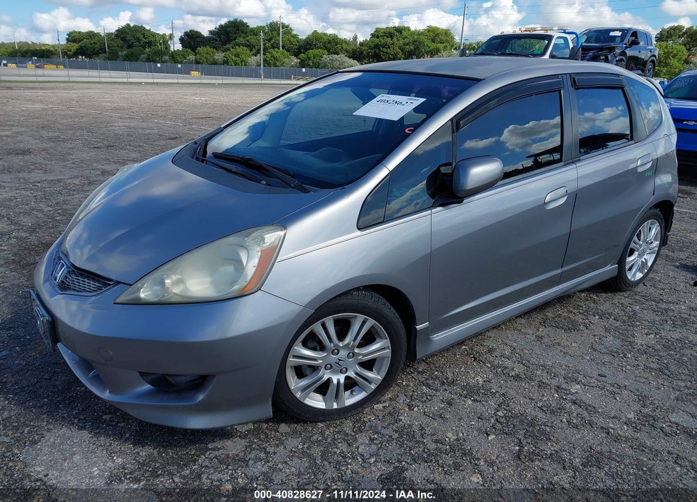 2009 HONDA FIT SPORT VIN: JHMGE88429S018280