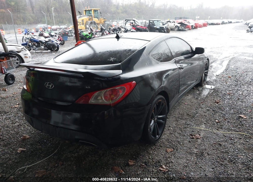 2010 HYUNDAI GENESIS 3.8 TRACK VIN: KMHHU6KH2AU023203