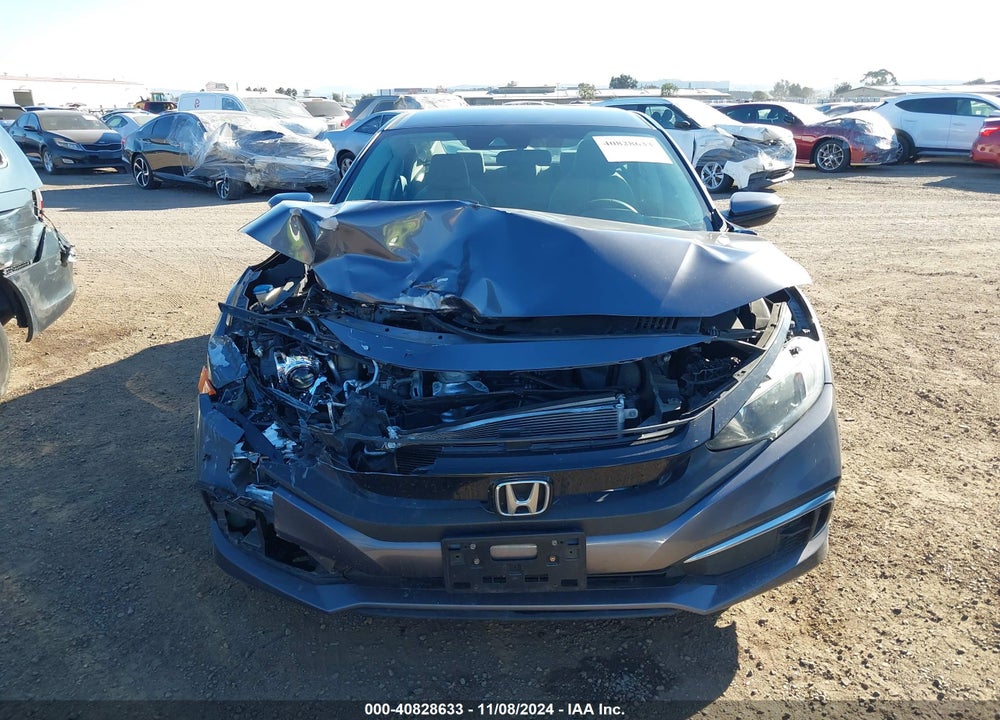 2019 HONDA CIVIC LX VIN: 2HGFC2F62KH538319