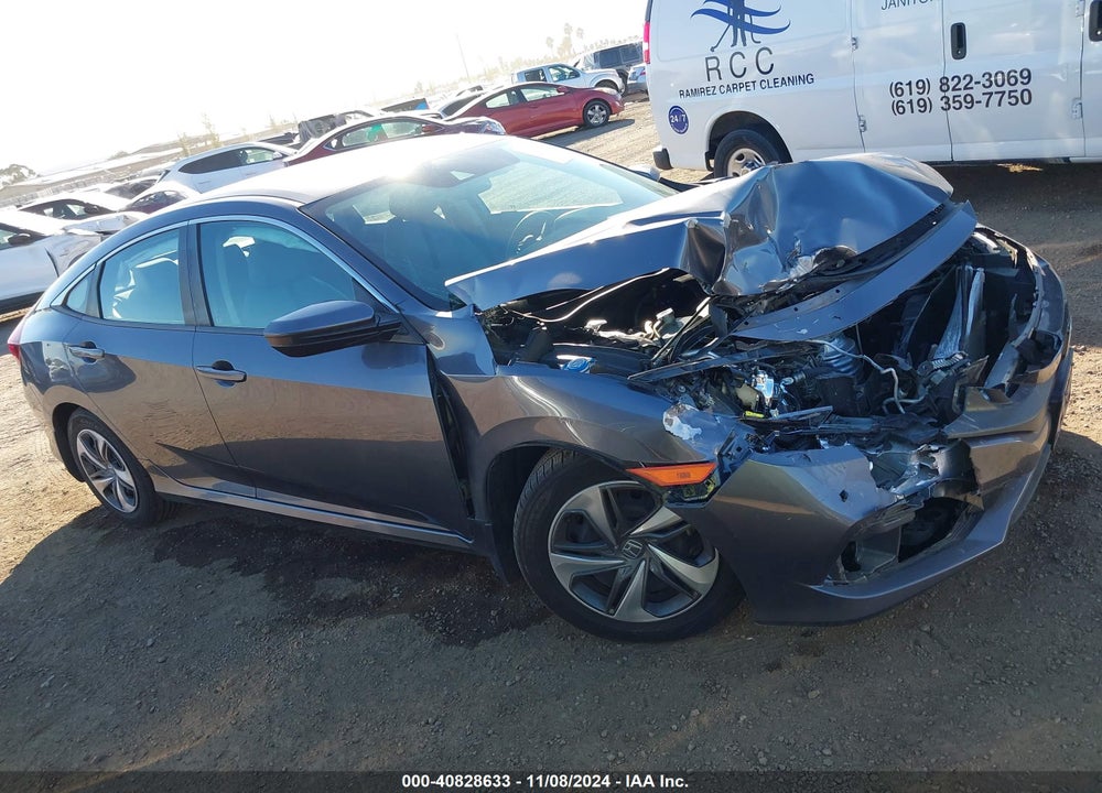2019 HONDA CIVIC LX VIN: 2HGFC2F62KH538319
