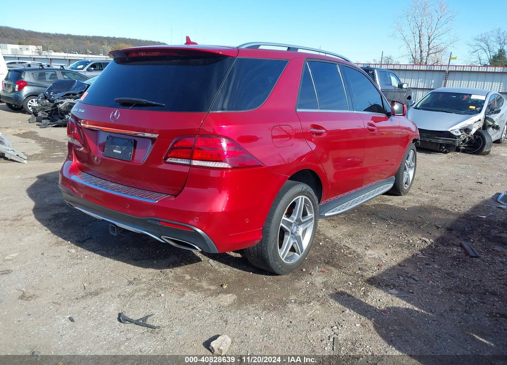 2017 MERCEDES-BENZ GLE 350 VIN: 4JGDA5JB6HA897144