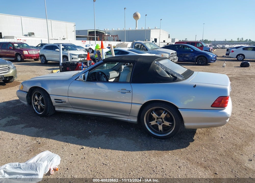 1999 MERCEDES-BENZ SL 500 VIN: WDBFA68F4XF177238