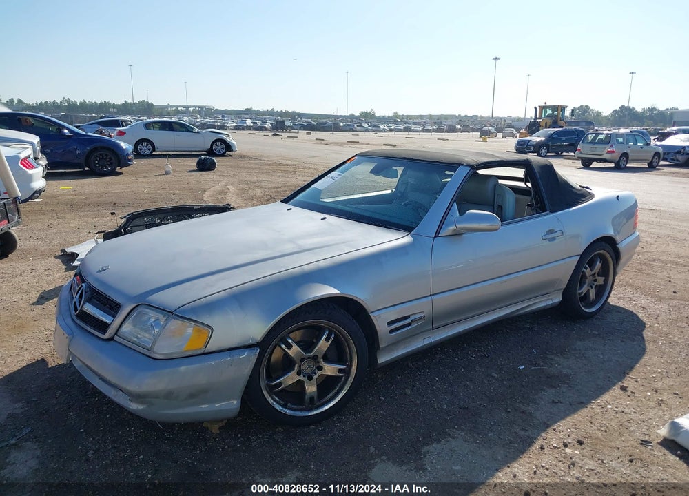 1999 MERCEDES-BENZ SL 500 VIN: WDBFA68F4XF177238