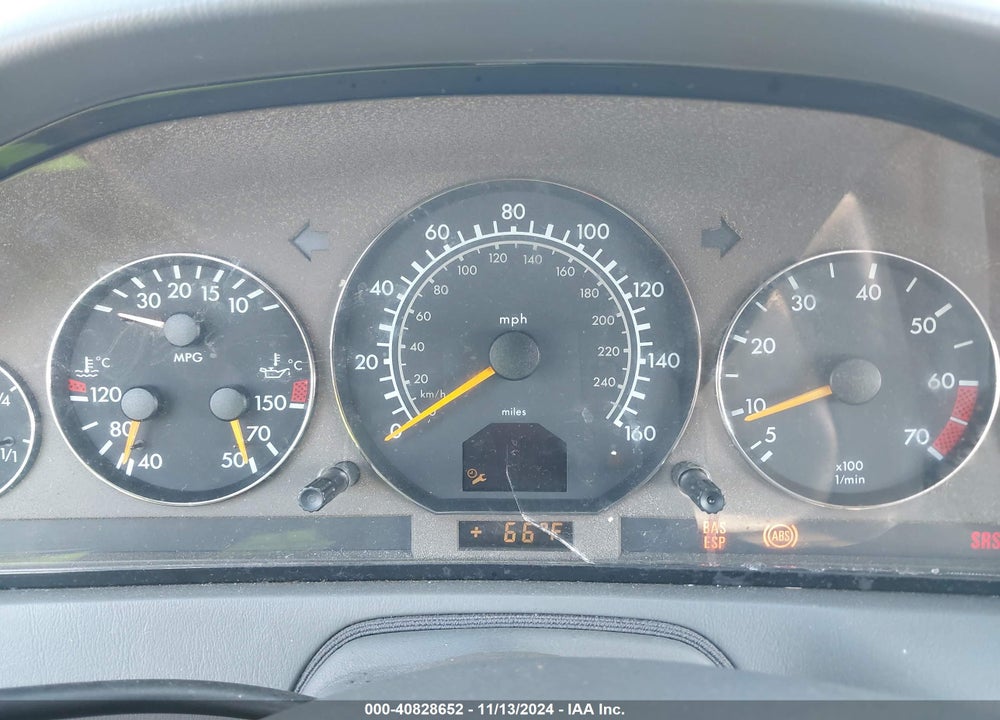 1999 MERCEDES-BENZ SL 500 VIN: WDBFA68F4XF177238
