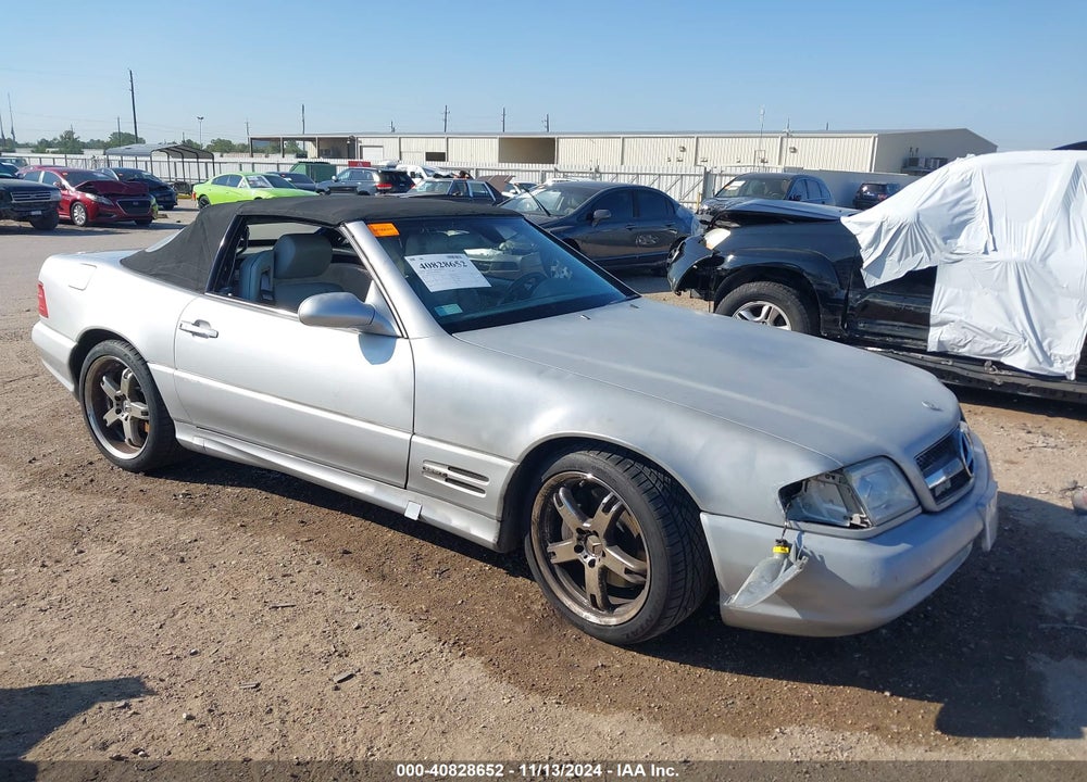 1999 MERCEDES-BENZ SL 500 VIN: WDBFA68F4XF177238