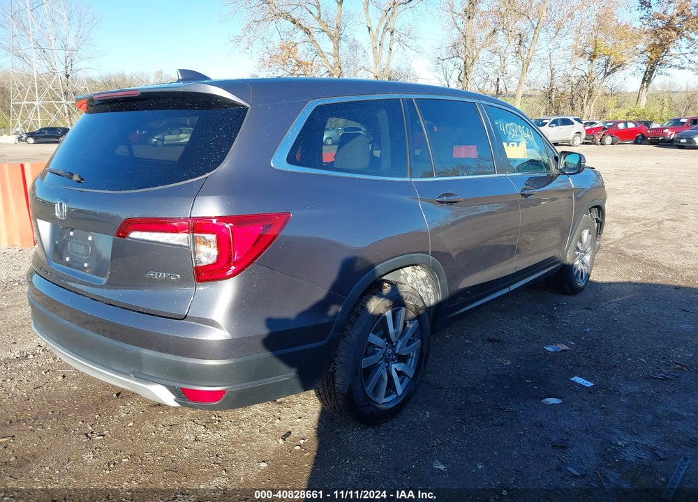 2019 HONDA PILOT EX-L VIN: 5FNYF6H56KB021136