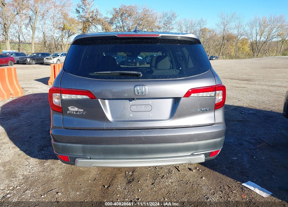 2019 HONDA PILOT EX-L VIN: 5FNYF6H56KB021136