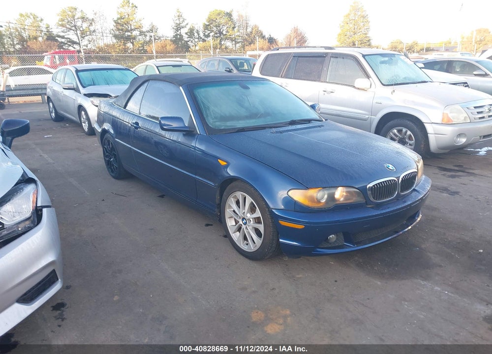 2004 BMW 330CI VIN: WBABW53464PL48057