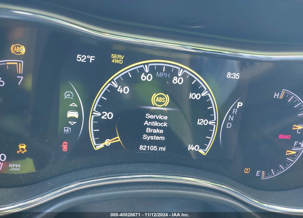 2017 JEEP GRAND CHEROKEE LIMITED 4X4 VIN: 1C4RJFBG8HC942471