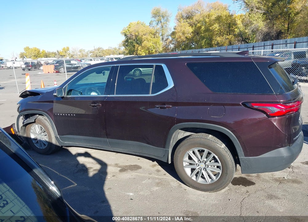 2022 CHEVROLET TRAVERSE AWD LT LEATHER VIN: 1GNEVHKW2NJ110953