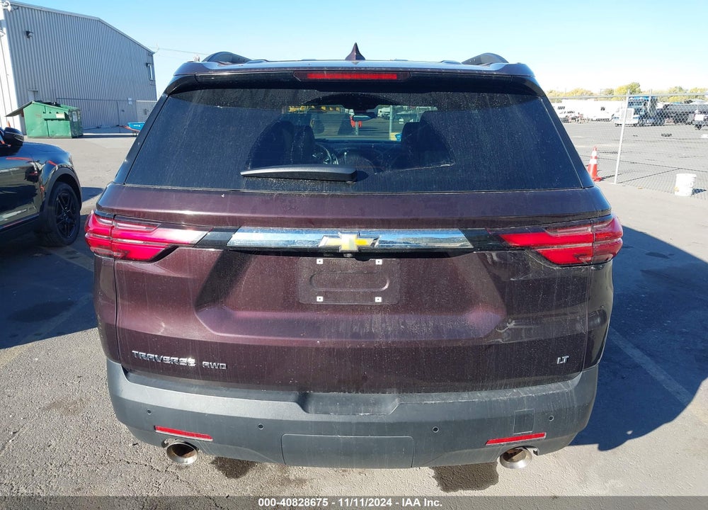 2022 CHEVROLET TRAVERSE AWD LT LEATHER VIN: 1GNEVHKW2NJ110953