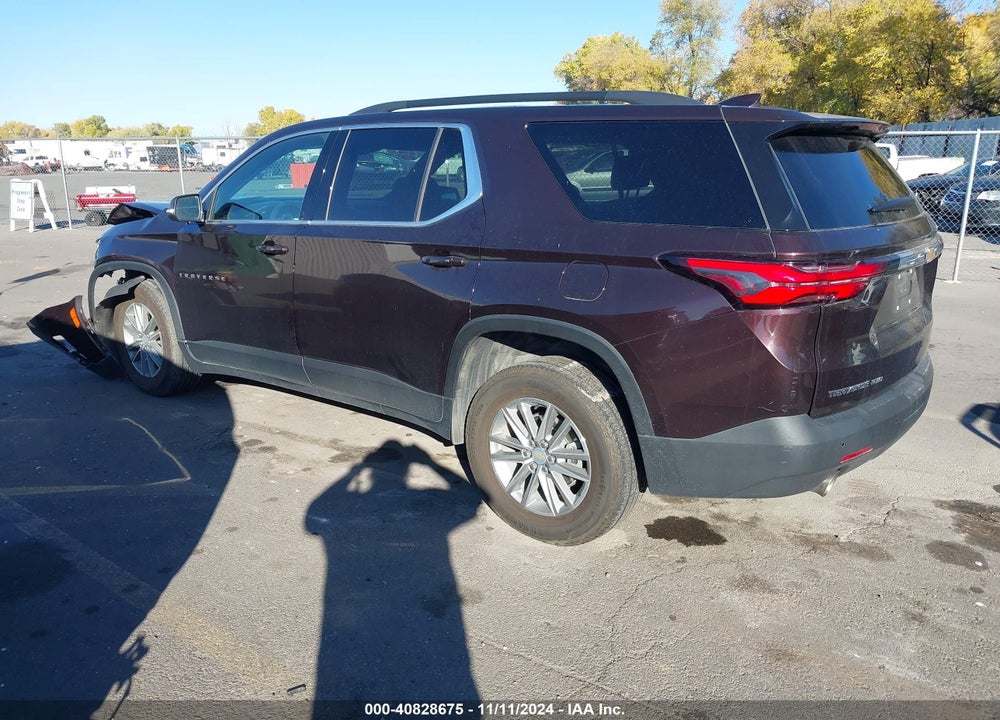 2022 CHEVROLET TRAVERSE AWD LT LEATHER VIN: 1GNEVHKW2NJ110953