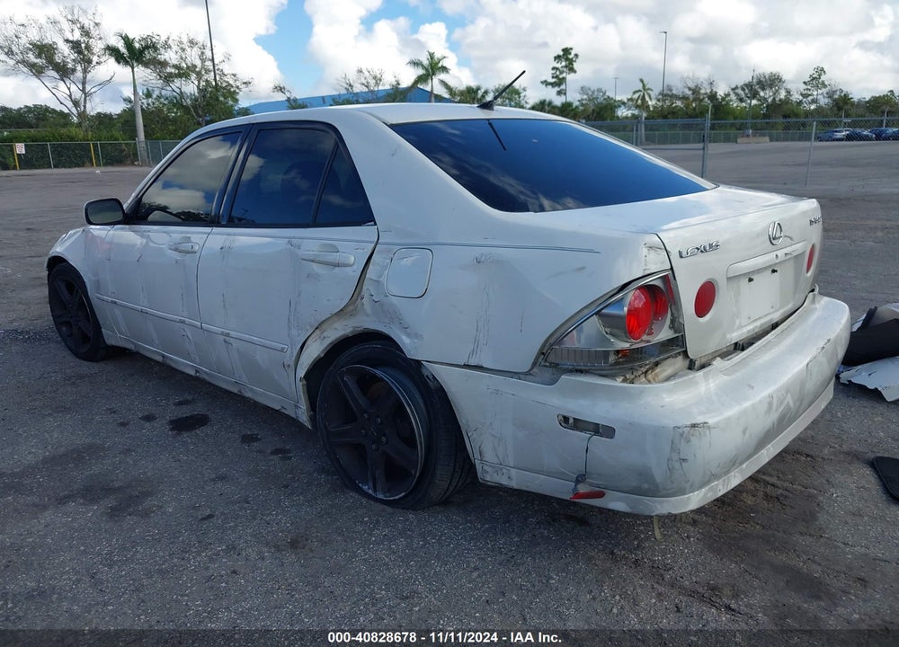 2001 LEXUS IS 300 VIN: JTHBD182010028745