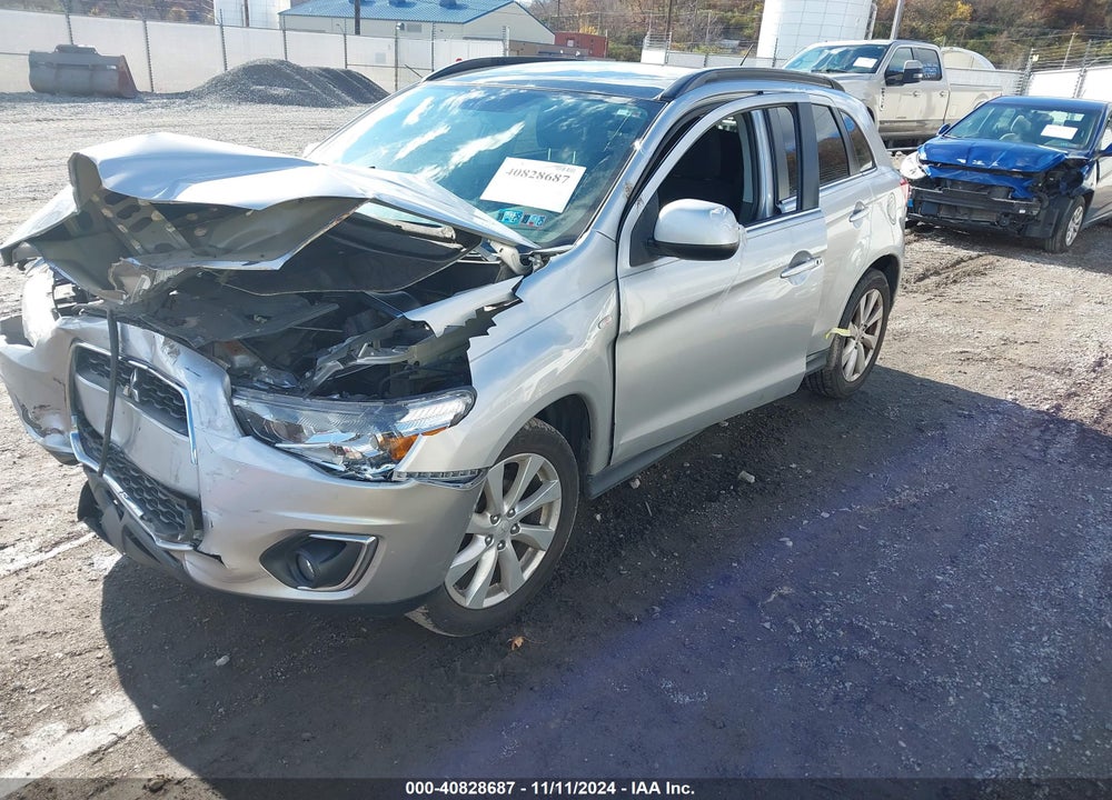 2014 MITSUBISHI OUTLANDER SPORT SE VIN: 4A4AR4AU2EE005853