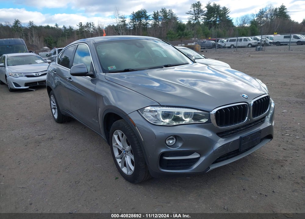 2015 BMW X6 XDRIVE35I VIN: 5UXKU2C50F0F96298