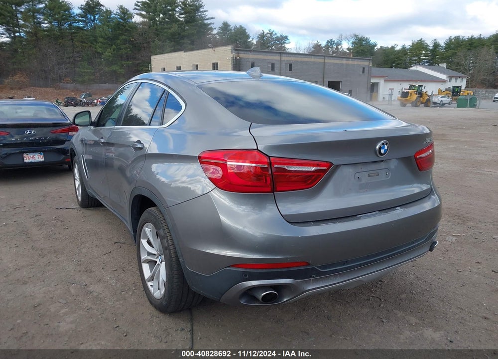 2015 BMW X6 XDRIVE35I VIN: 5UXKU2C50F0F96298