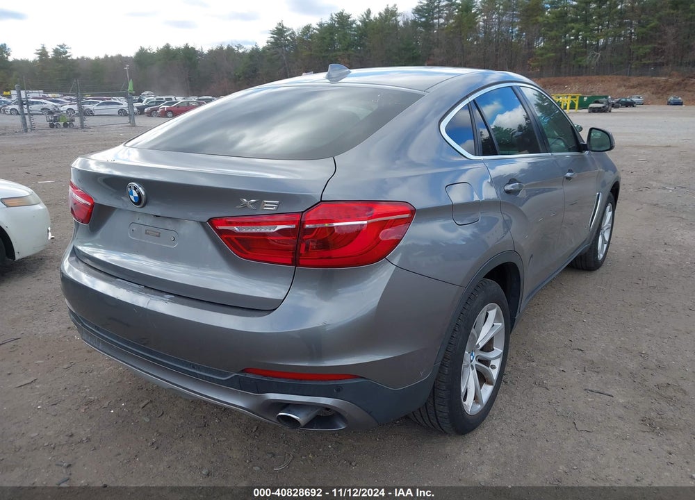 2015 BMW X6 XDRIVE35I VIN: 5UXKU2C50F0F96298