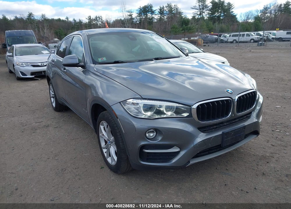 2015 BMW X6 XDRIVE35I VIN: 5UXKU2C50F0F96298
