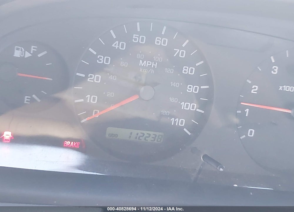 2001 NISSAN FRONTIER XE VIN: 1N6DD26S41C355552