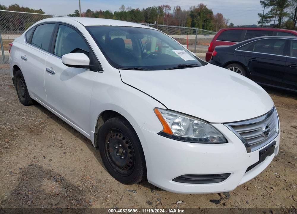 2015 NISSAN SENTRA S VIN: 3N1AB7AP0FY379361