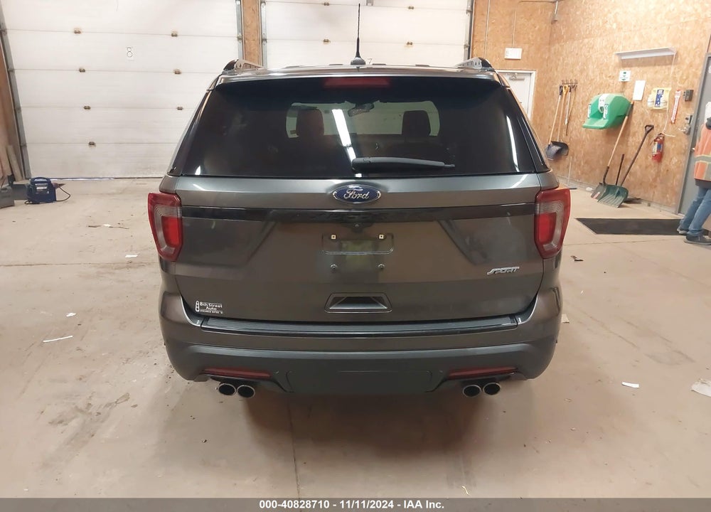 2018 FORD EXPLORER SPORT VIN: 1FM5K8GT9JGC23446