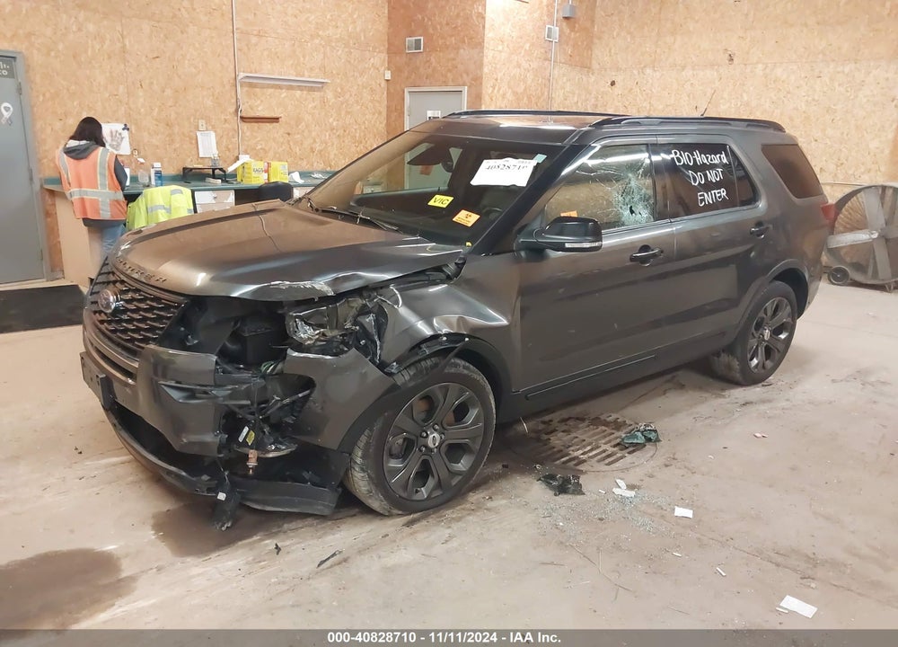 2018 FORD EXPLORER SPORT VIN: 1FM5K8GT9JGC23446