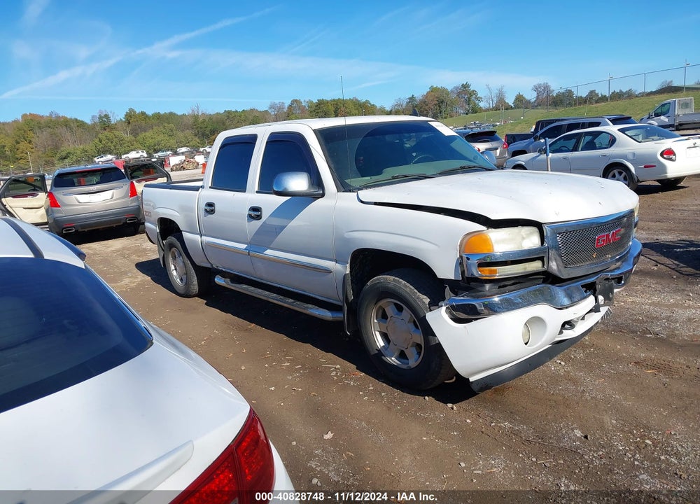 2006 GMC SIERRA 1500 SLT VIN: 2GTEK13T761140992