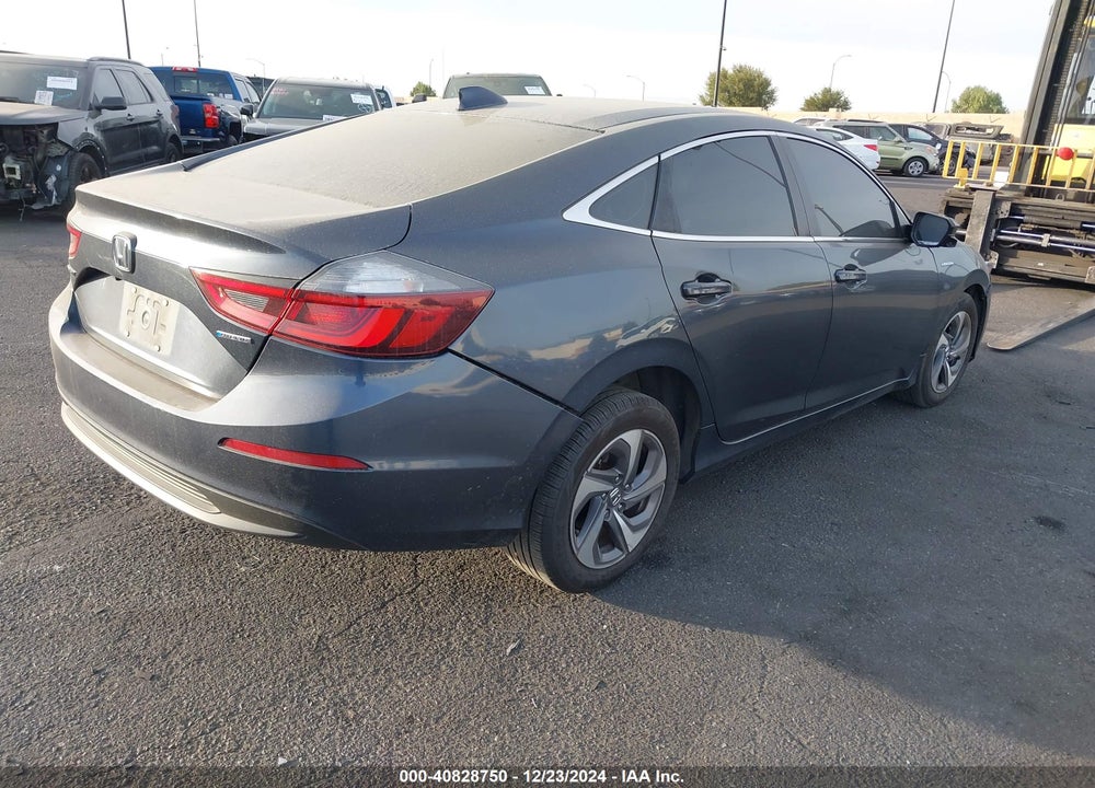 2019 HONDA INSIGHT EX VIN: 19XZE4F54KE015081