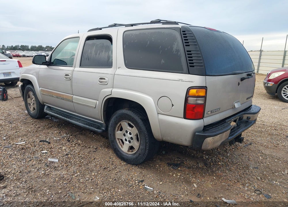 2005 CHEVROLET TAHOE LT VIN: 1GNEC13T85J179762