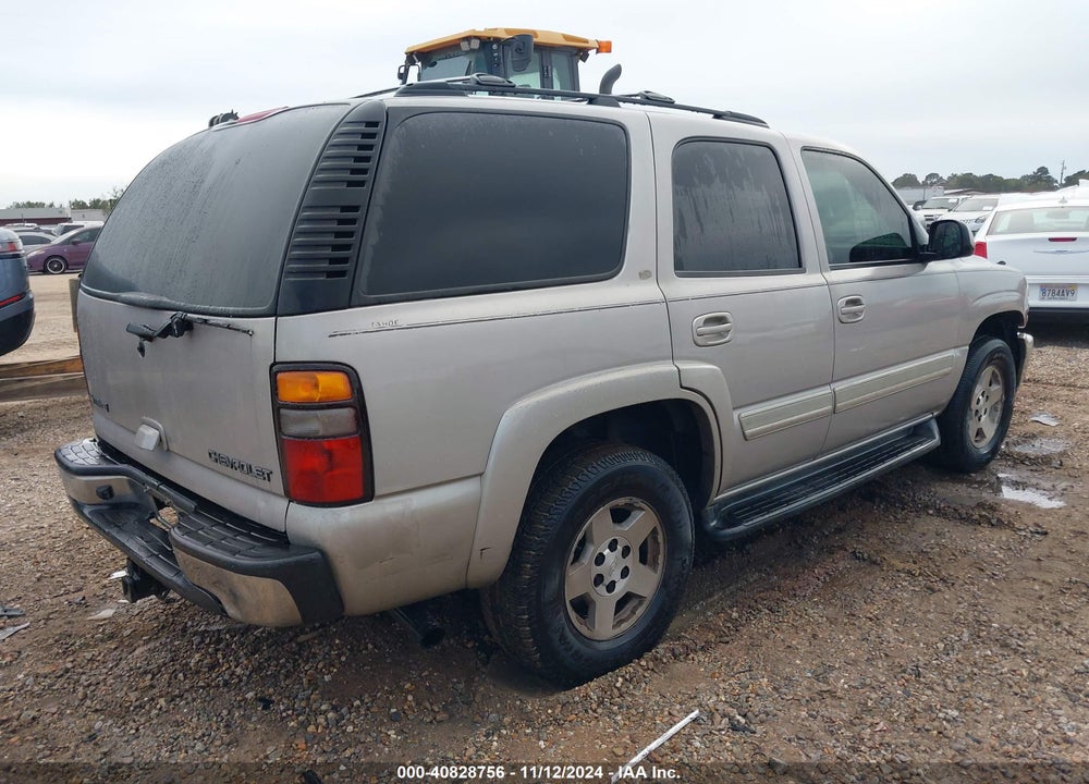 2005 CHEVROLET TAHOE LT VIN: 1GNEC13T85J179762