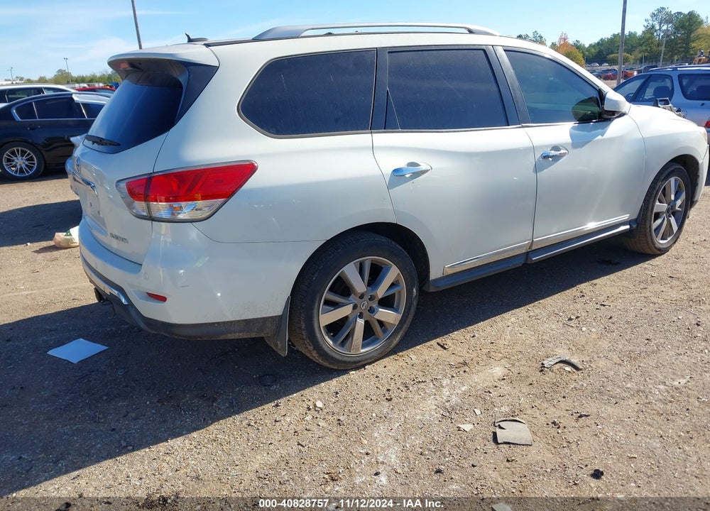 2013 NISSAN PATHFINDER PLATINUM VIN: 5N1AR2MN0DC631245