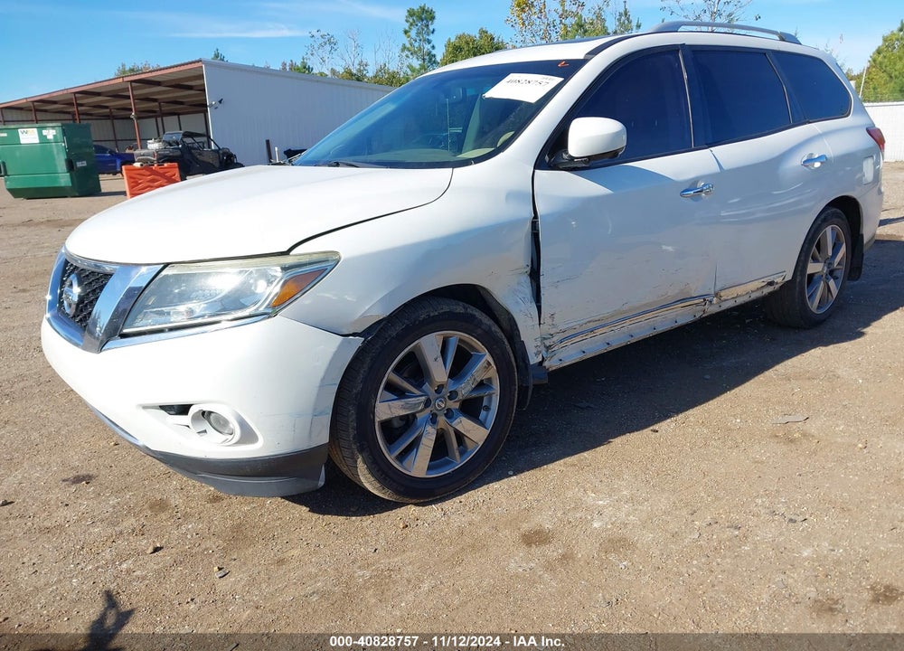 2013 NISSAN PATHFINDER PLATINUM VIN: 5N1AR2MN0DC631245