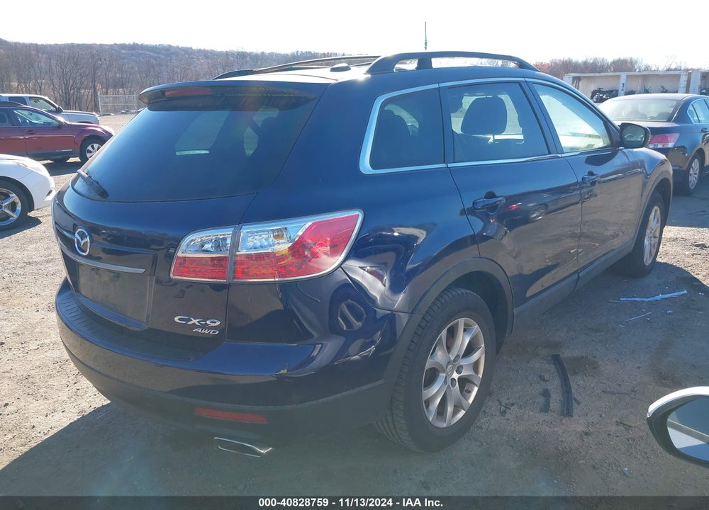2012 MAZDA CX-9 TOURING VIN: JM3TB3CVXC0367287