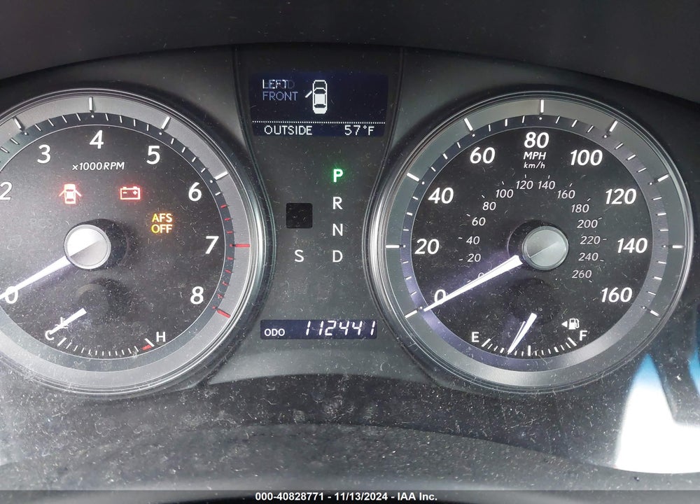 2011 LEXUS ES 350 VIN: JTHBK1EG5B2452918