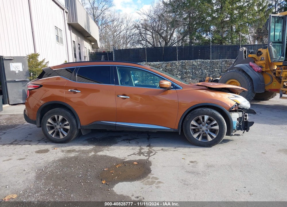 2015 NISSAN MURANO SV VIN: 5N1AZ2MH4FN209559