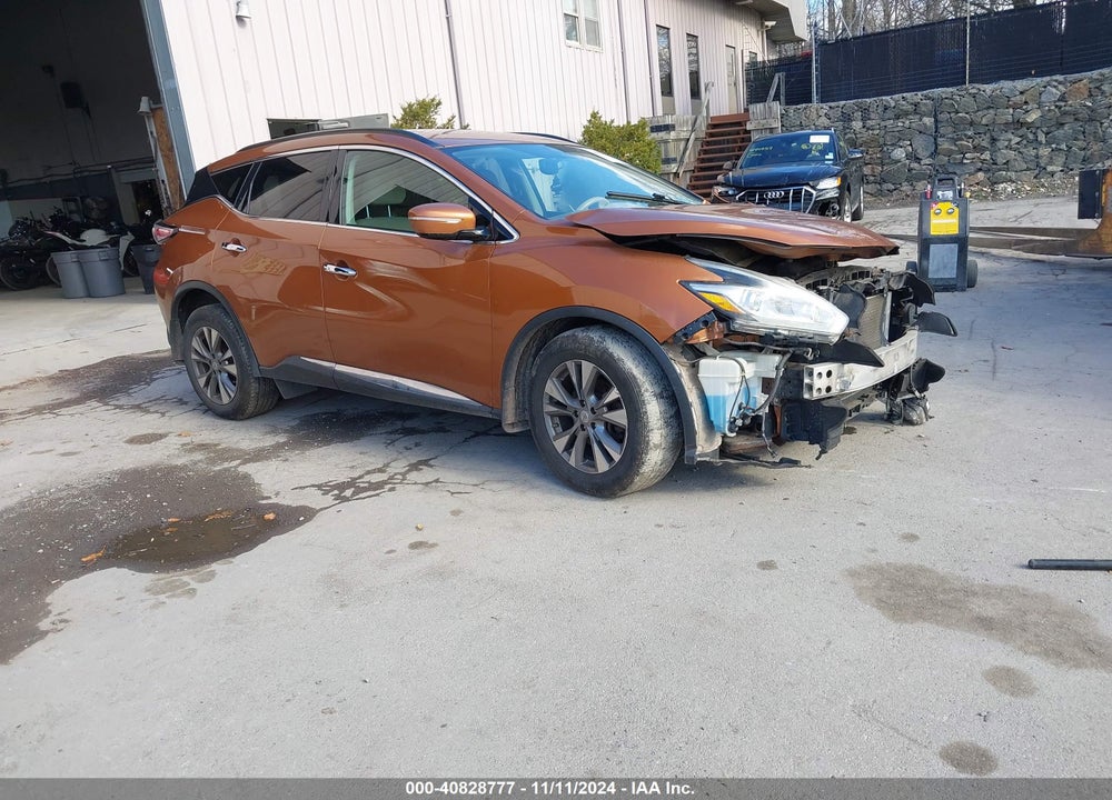 2015 NISSAN MURANO SV VIN: 5N1AZ2MH4FN209559