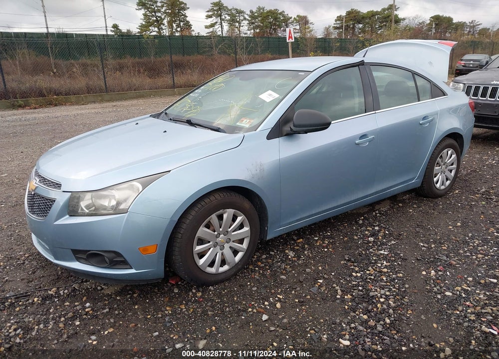 2011 CHEVROLET CRUZE LS VIN: 1G1PC5SH3B7298990