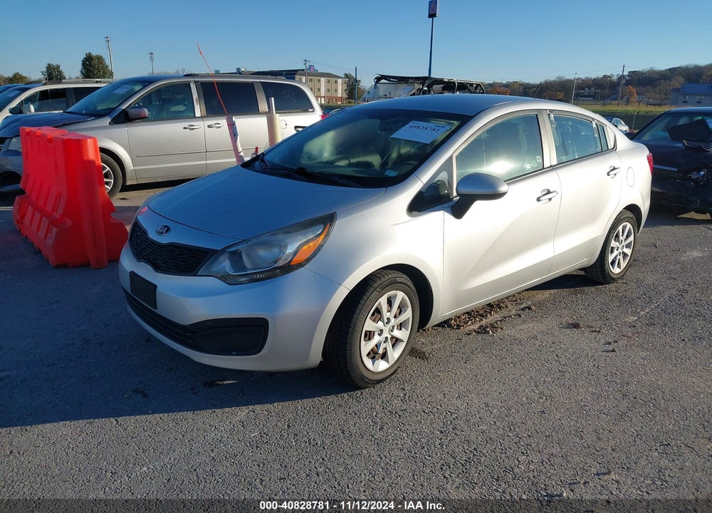 2014 KIA RIO LX VIN: KNADM4A35E6394652