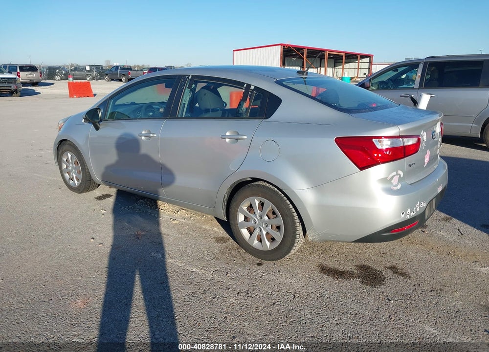 2014 KIA RIO LX VIN: KNADM4A35E6394652