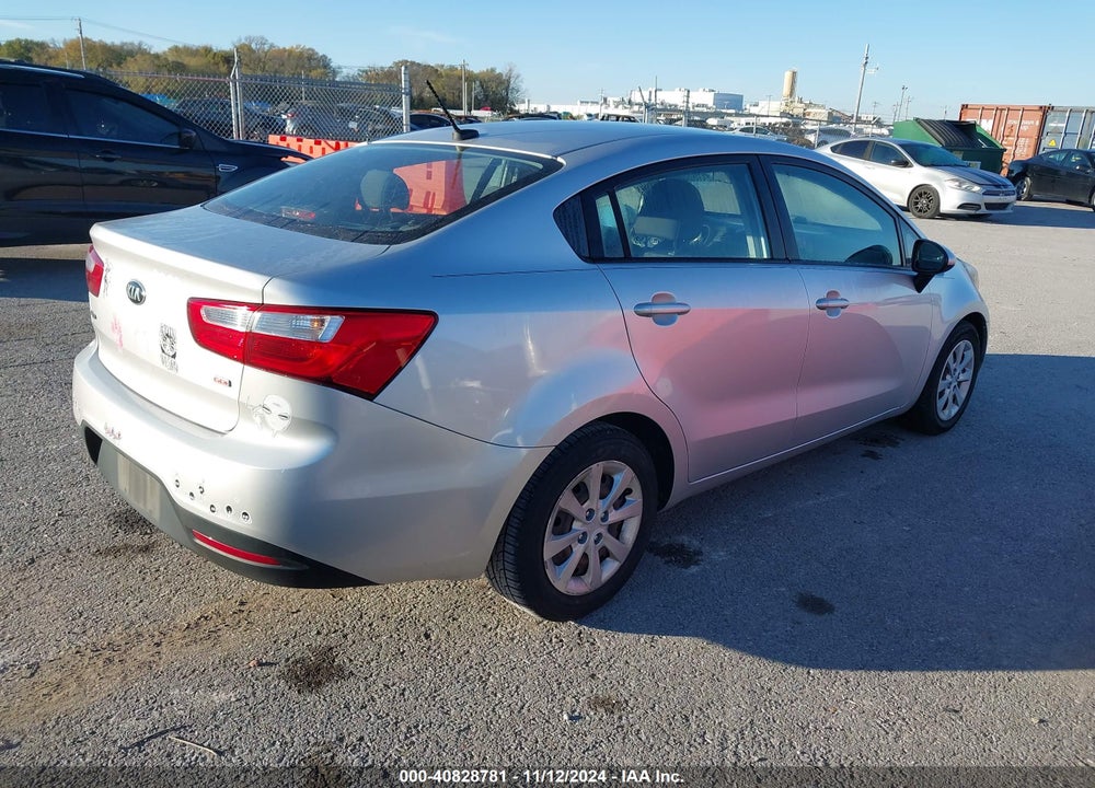 2014 KIA RIO LX VIN: KNADM4A35E6394652