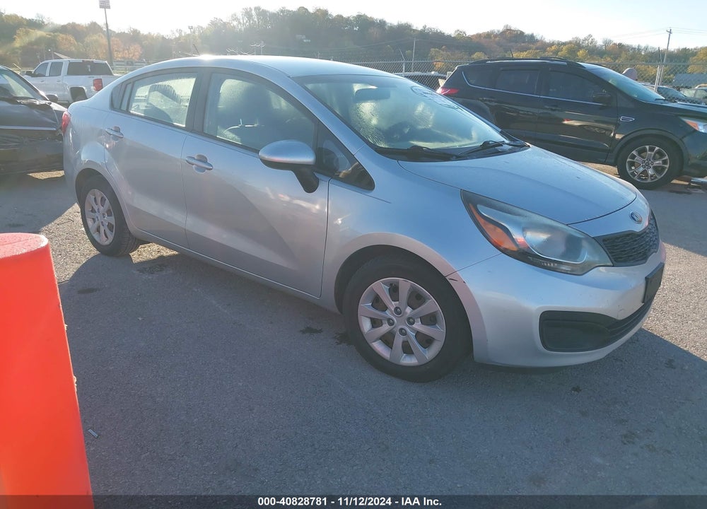 2014 KIA RIO LX VIN: KNADM4A35E6394652