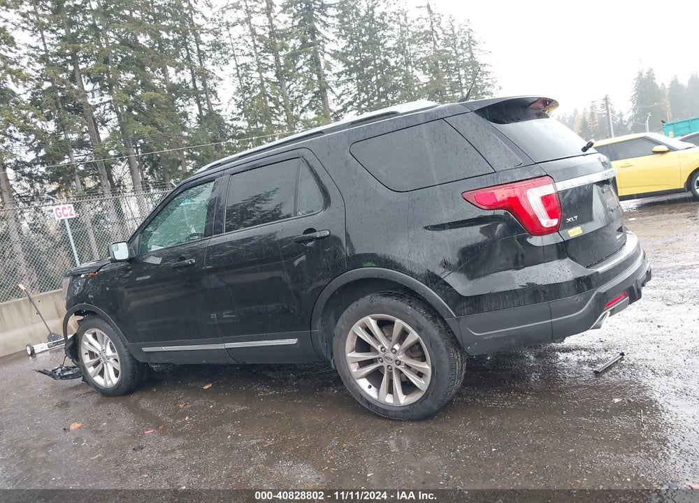 2018 FORD EXPLORER XLT VIN: 1FM5K8D87JGC72130