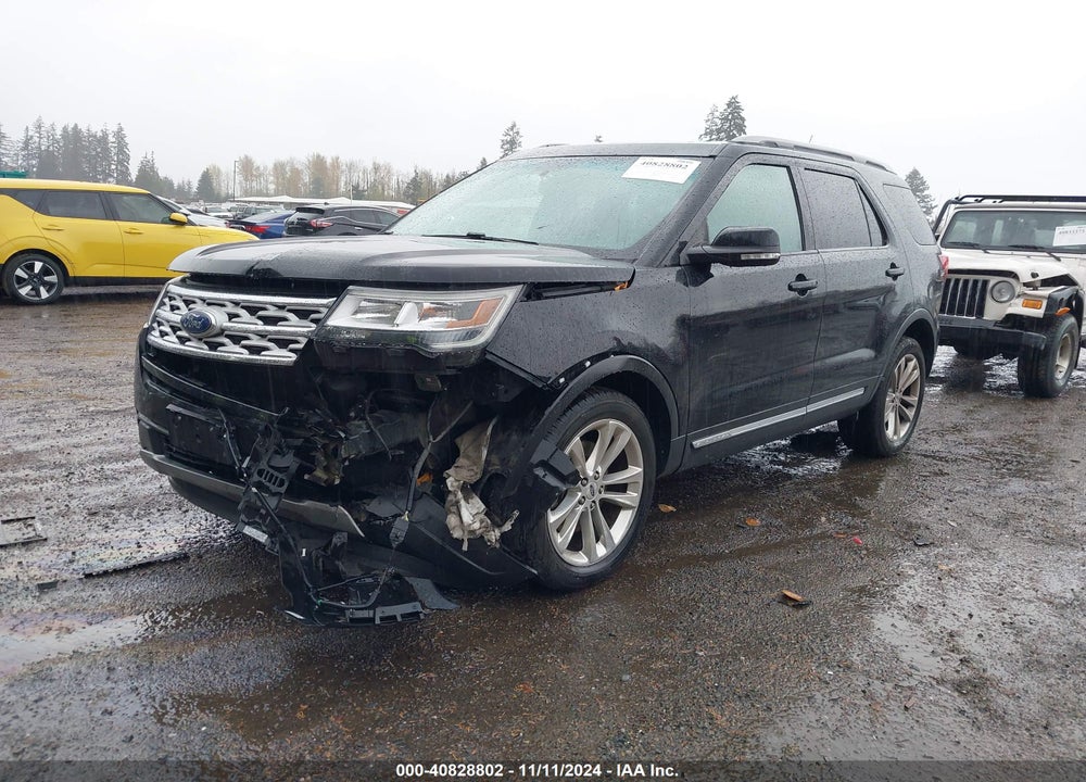 2018 FORD EXPLORER XLT VIN: 1FM5K8D87JGC72130