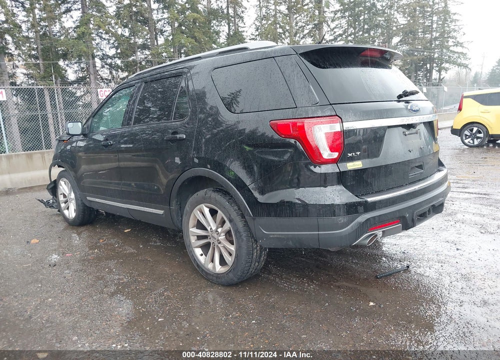 2018 FORD EXPLORER XLT VIN: 1FM5K8D87JGC72130