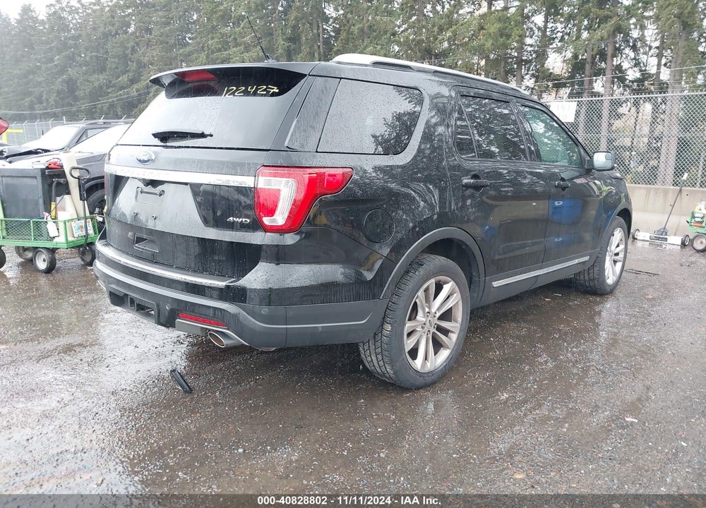 2018 FORD EXPLORER XLT VIN: 1FM5K8D87JGC72130
