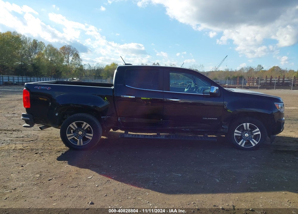 2016 CHEVROLET COLORADO LT VIN: 1GCGTCE35G1178260